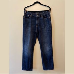 EUC Lucky Brand 363 Straight Dark Wash 34 x 30